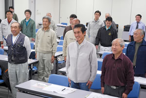 営業の基礎あいさつの練習