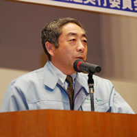 建設ユニオン・菅原良和委員長