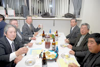 旗開きに出席した分会役員のみなさん