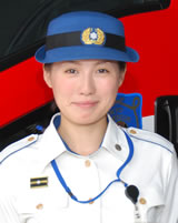 足立消防署勤務・鹿股美希(かのまた・みき)さん