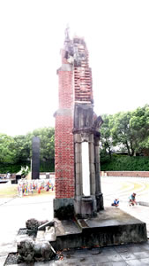 爆心地公園内の浦上天主堂跡地